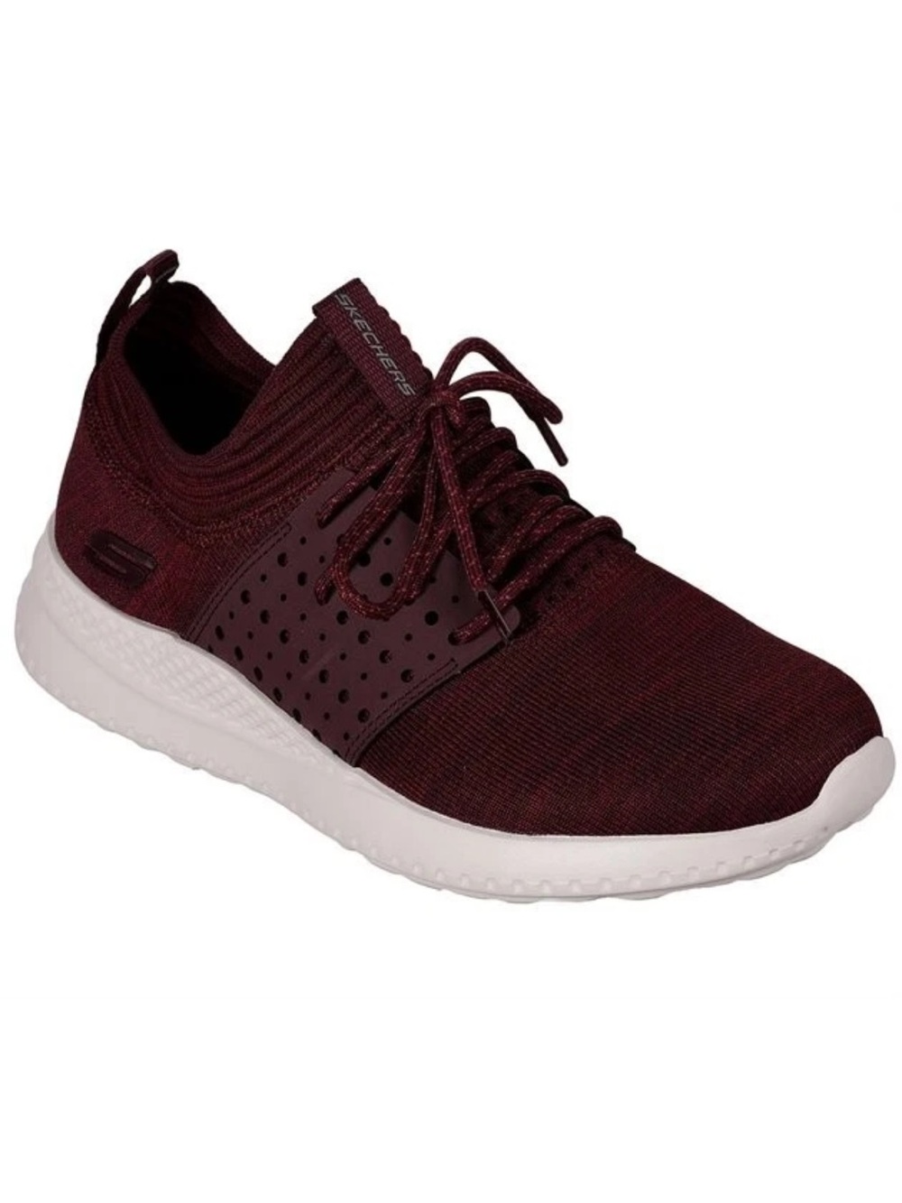 Men’s Sketcher Memory Foam Burgundy Matero Knocto Athletic Shoes 51858 size 10